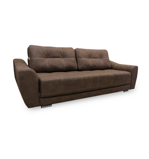 Диван-кровать Милан ПР 11.1 Alina (коричневый)