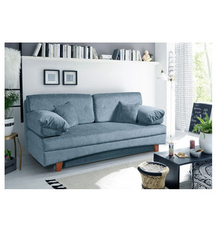 Диван Сирена Люкс (серо-голубой)