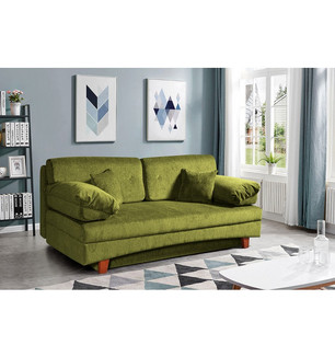 Диван Сирена Люкс (желто-зеленый)