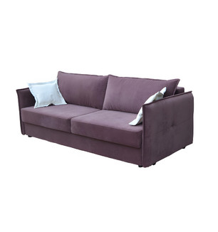 Диван Парма прямой (сиреневый)