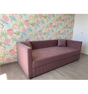 Тахта Роял с двумя подлокотниками (сиреневый)