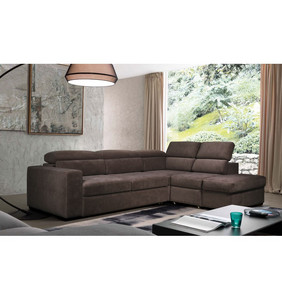 Диван Амадео (правый, коричневый)