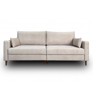 Диван-кровать Альсей прямой (марино бежевый)