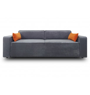 Диван-кровать Кёрмт прямой (феллини серый)