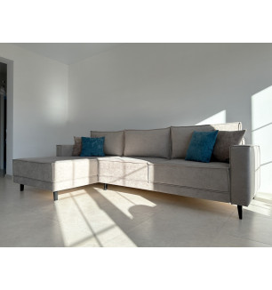 Диван-кровать Этран угловой (феллини кремовый)