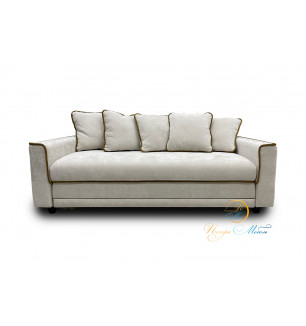 Прямой модульный диван Оскар Люкс (серый)