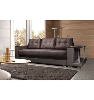 Диван Арбат Люкс-2 НПБ (темно-коричневый)