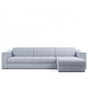 Угловой диван Брайт У-19 (стальной)