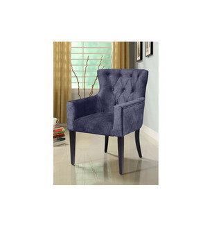 Кресло Стиль (серо-синий)