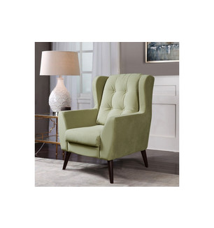 Кресло Бергамо (светло-зеленый)