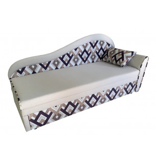 Диван-кровать Вика (светло-серый, правый угол)